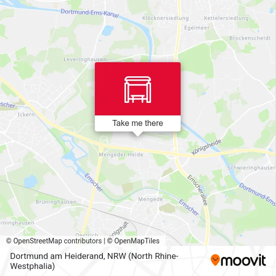 Карта Dortmund am Heiderand