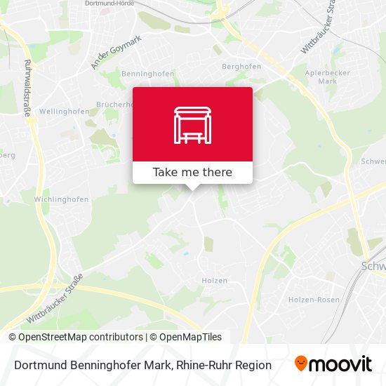 Dortmund Benninghofer Mark map