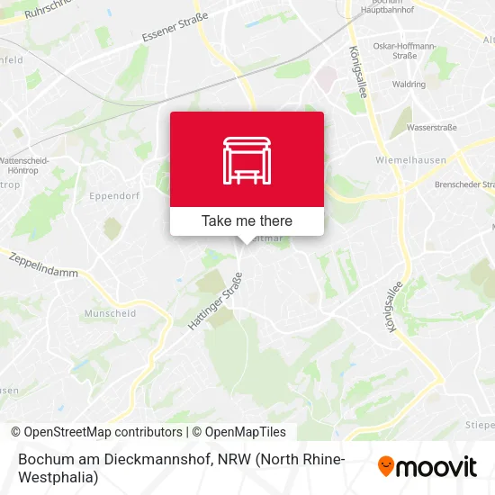 Карта Bochum am Dieckmannshof