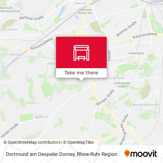 Dortmund am Oespeler Dorney map