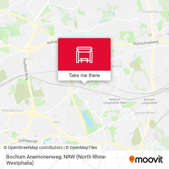 Карта Bochum Anemonenweg