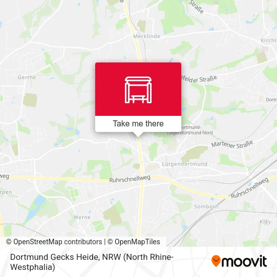Карта Dortmund Gecks Heide