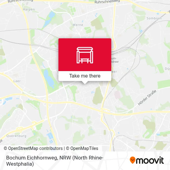 Bochum Eichhornweg map