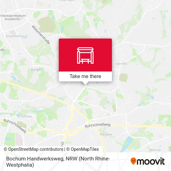 Карта Bochum Handwerksweg