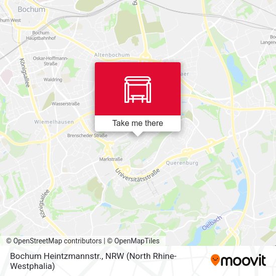 Карта Bochum Heintzmannstr.