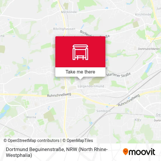 Dortmund Beguinenstraße map