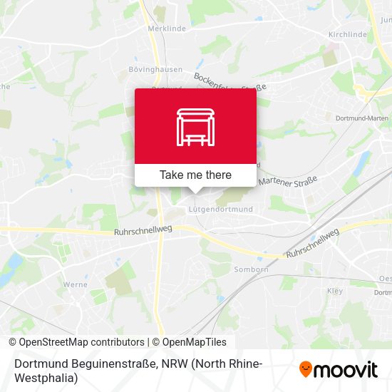 Dortmund Beguinenstraße map