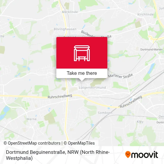 Dortmund Beguinenstraße map