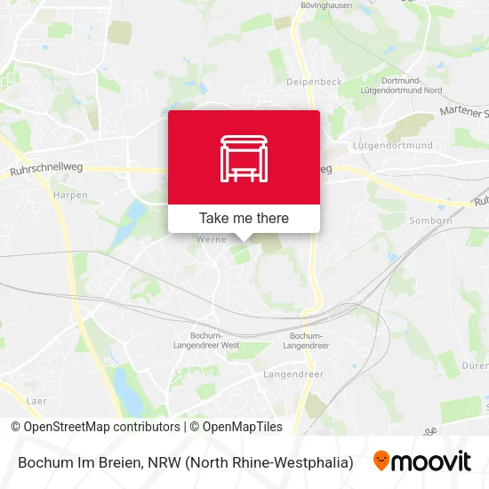 Карта Bochum Im Breien