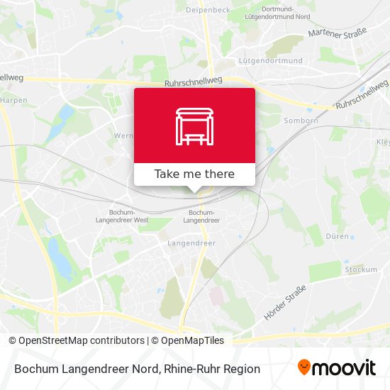Bochum Langendreer Nord map