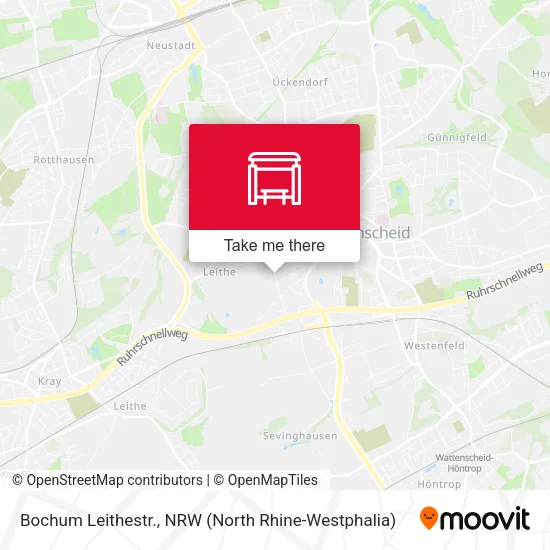 Карта Bochum Leithestr.