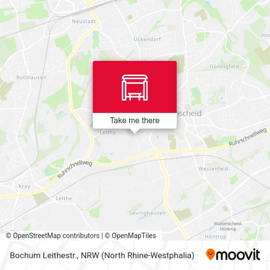 Карта Bochum Leithestr.