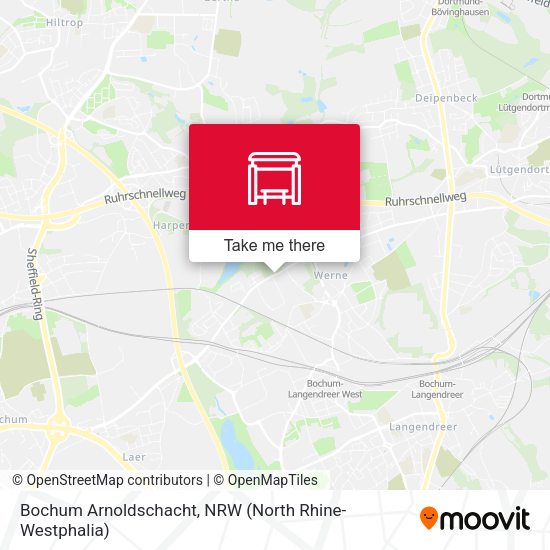 Bochum Arnoldschacht map