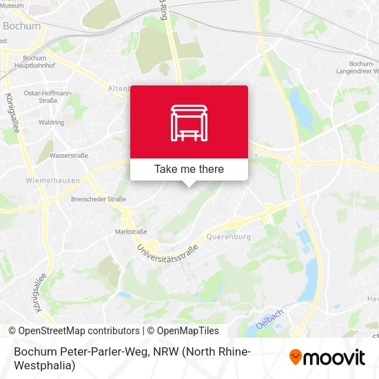 Карта Bochum Peter-Parler-Weg