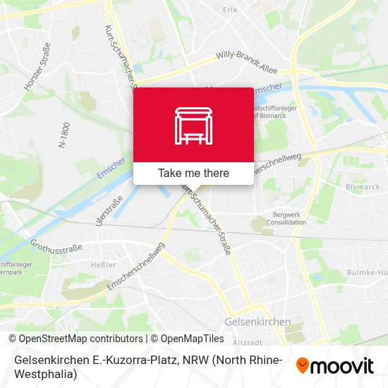 Gelsenkirchen E.-Kuzorra-Platz map