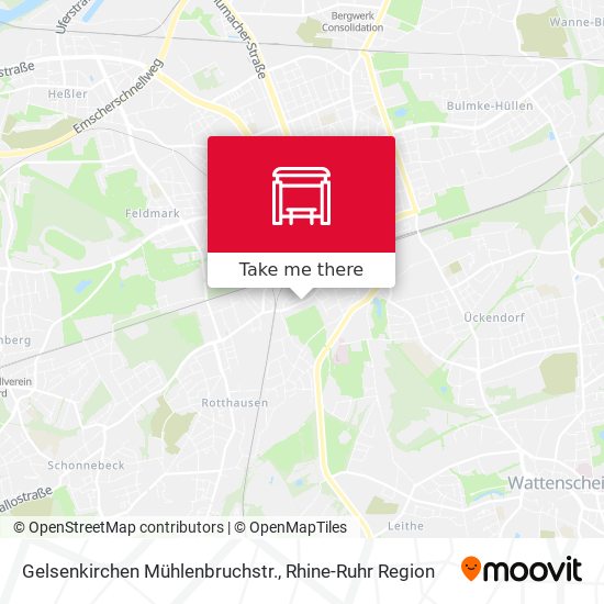 Gelsenkirchen Mühlenbruchstr. map