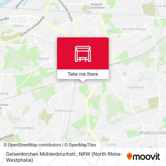Gelsenkirchen Mühlenbruchstr. map