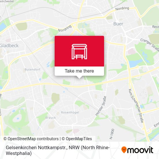 Gelsenkirchen Nottkampstr. map
