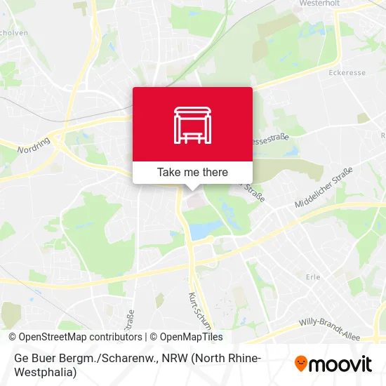 Ge Buer Bergm./Scharenw. map