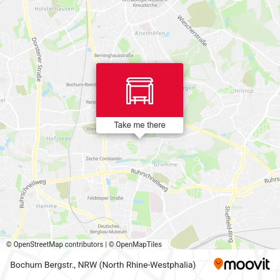 Карта Bochum Bergstr.
