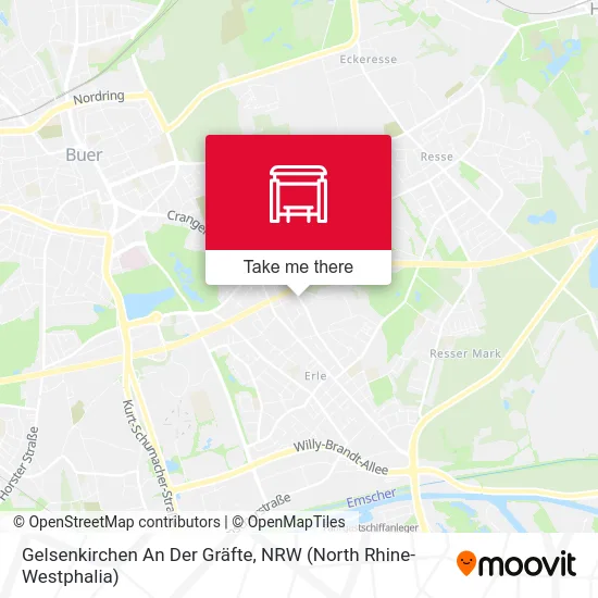 Gelsenkirchen An Der Gräfte map
