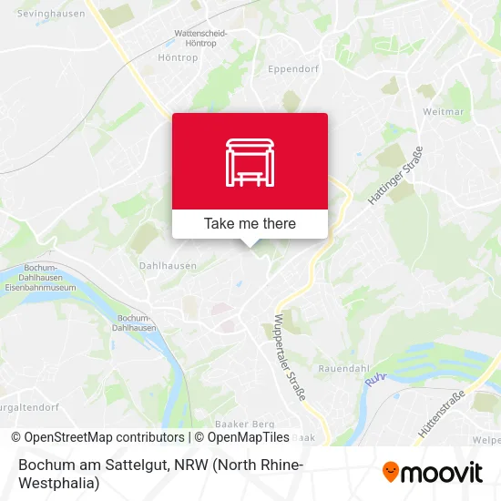 Карта Bochum am Sattelgut