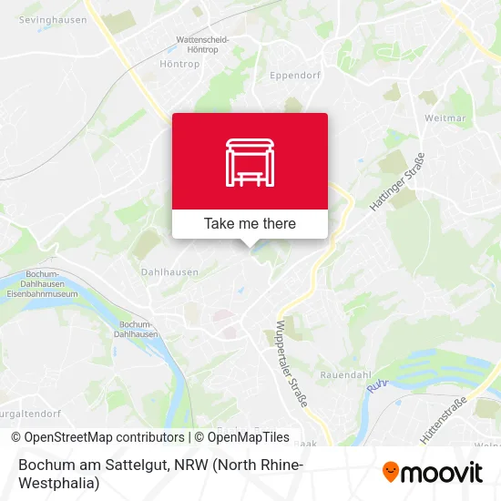 Карта Bochum am Sattelgut