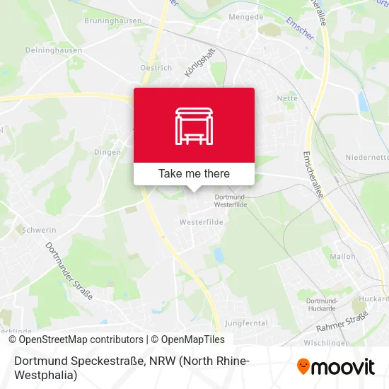 Карта Dortmund Speckestraße