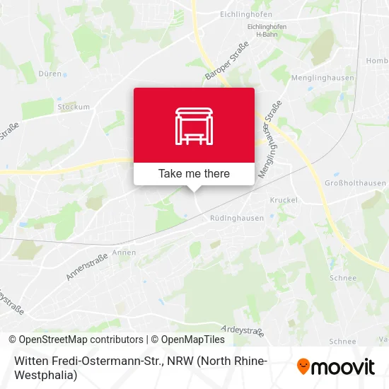 Карта Witten Fredi-Ostermann-Str.
