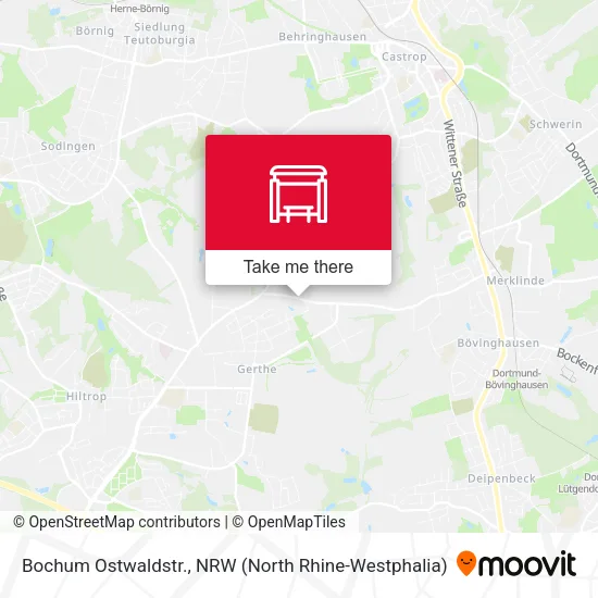 Карта Bochum Ostwaldstr.