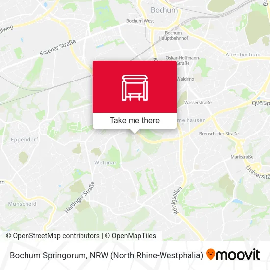 Bochum Springorum map