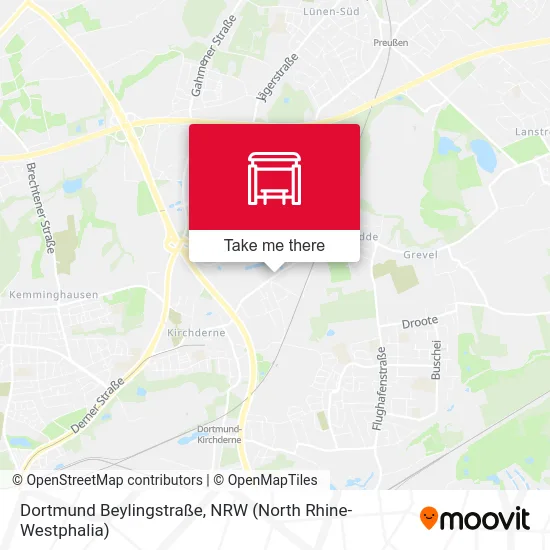 Dortmund Beylingstraße map