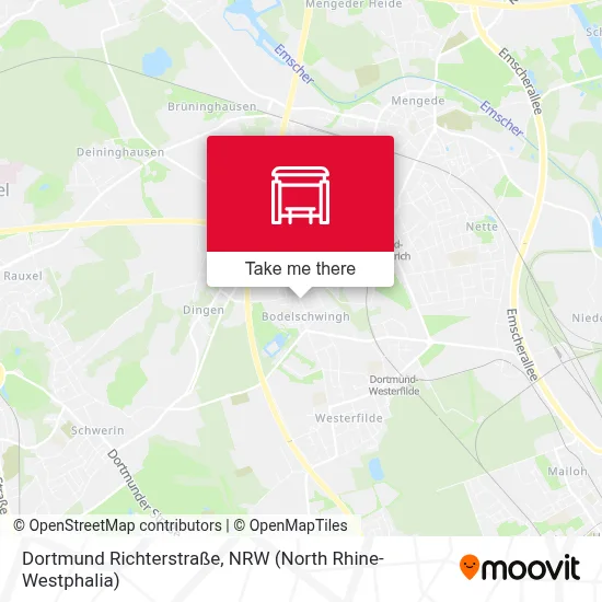 Dortmund Richterstraße map