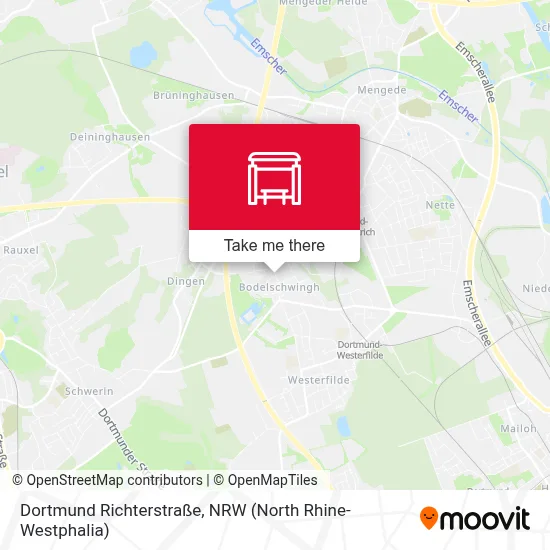 Dortmund Richterstraße map