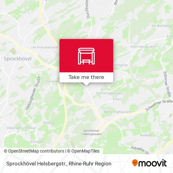 Sprockhövel Helsbergstr. map