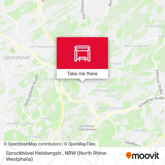 Sprockhövel Helsbergstr. map