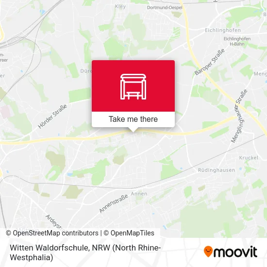 Карта Witten Waldorfschule