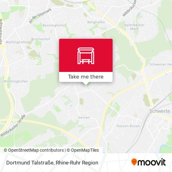 Dortmund Talstraße map