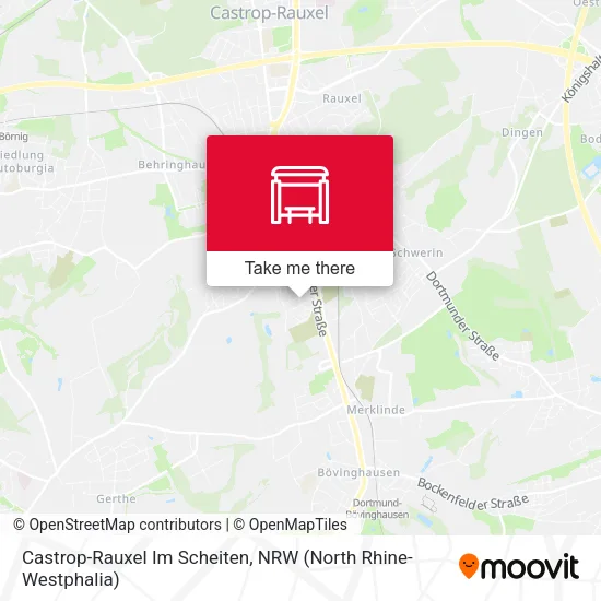 Карта Castrop-Rauxel Im Scheiten