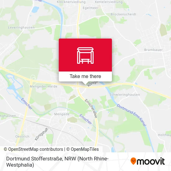 Dortmund Stofferstraße map