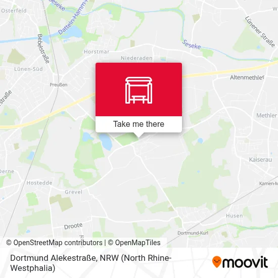 Dortmund Alekestraße map
