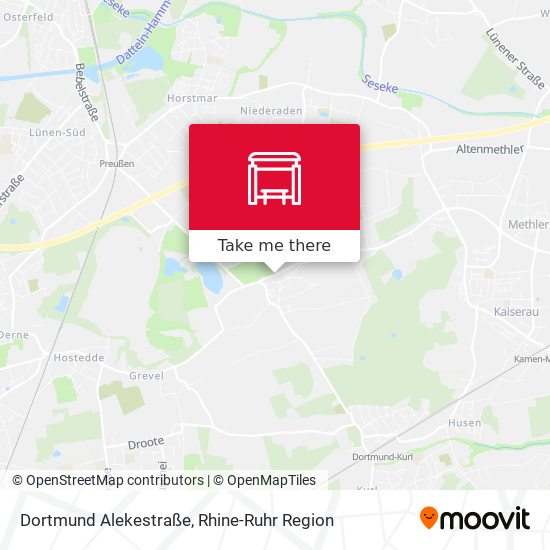Dortmund Alekestraße map