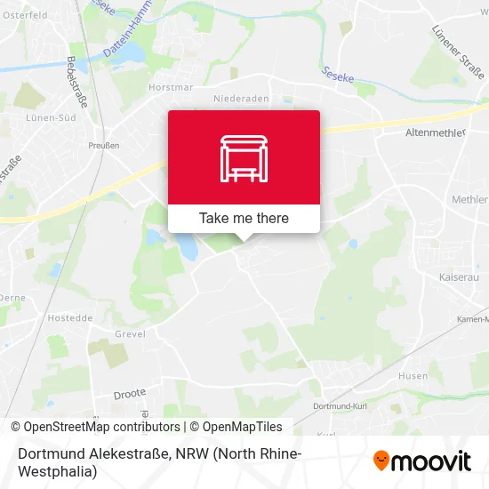 Dortmund Alekestraße map