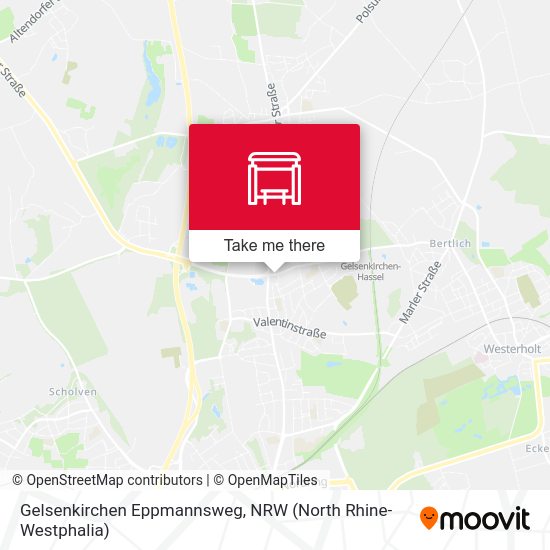 Gelsenkirchen Eppmannsweg map