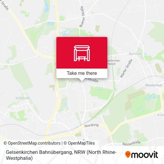 Gelsenkirchen Bahnübergang map