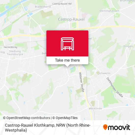 Карта Castrop-Rauxel Klothkamp