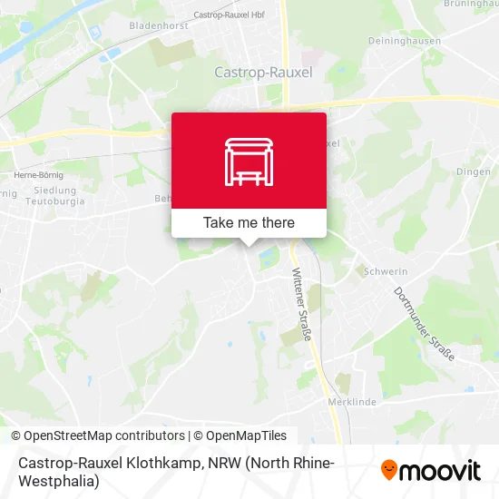 Карта Castrop-Rauxel Klothkamp