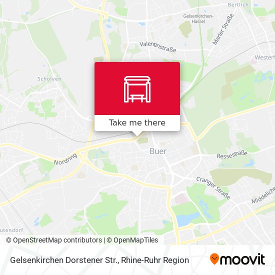 Gelsenkirchen Dorstener Str. map