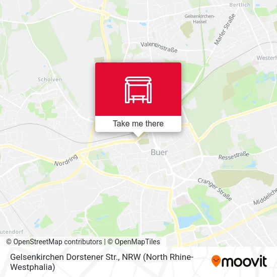 Карта Gelsenkirchen Dorstener Str.