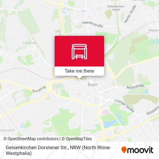 Карта Gelsenkirchen Dorstener Str.